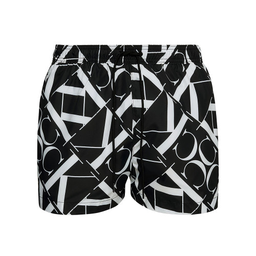 Calvin Klein Ανδρικό μαγιό Short Drawstring Swim Shorts - Ck Monogram